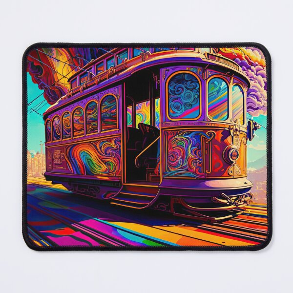 Item preview, San Francisco Cable Car v2 (no text) designed and sold by ai-datamancer.