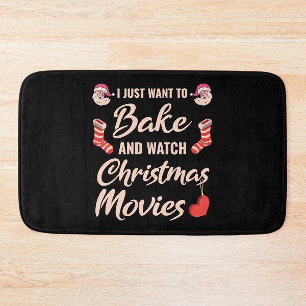 Item preview, I Just Want To Bake And Watch Christmas Movies Sticker designed and sold by Nasirhorn8538.