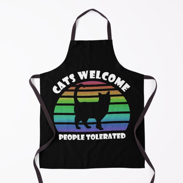 Item preview, Cats Welcome, People Tolerated. designed and sold by SyzygyCreative.