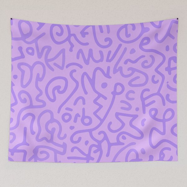 Item preview, Memphis Pattern Colorful Doodle designed and sold by Timegraf.