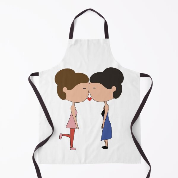 Item preview, Cute lesbian couple - illustration. designed and sold by rawlex.