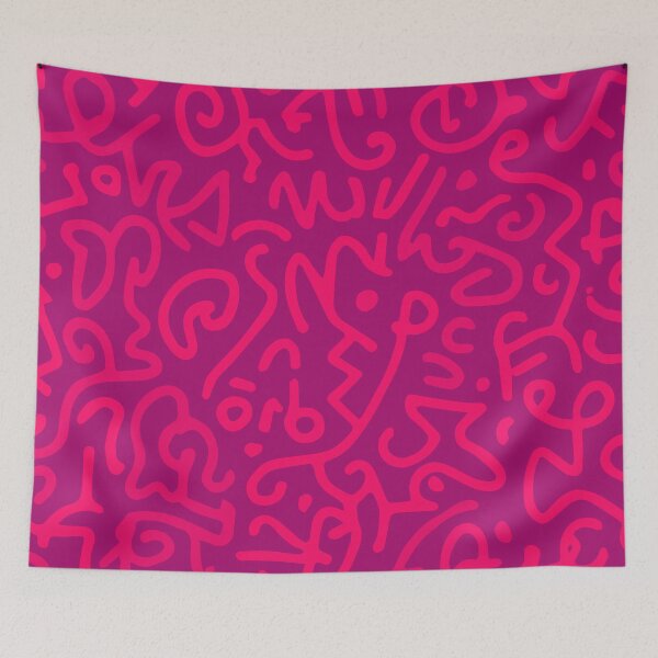 Item preview, Memphis Pattern Colorful Doodle designed and sold by Timegraf.