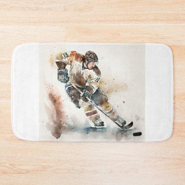 Item preview, Hockey player on ice designed and sold by BeerDragons.