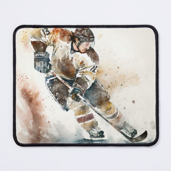 Item preview, Hockey player on ice designed and sold by BeerDragons.