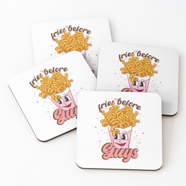 Item preview, Fries Before Guys, Funny Retro Valentine's Day designed and sold by printify.