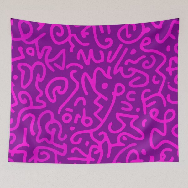 Item preview, Memphis Pattern Colorful Doodle designed and sold by Timegraf.
