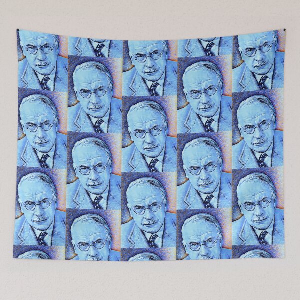 Item preview, Carl Jung Artwork | Carl Jung Portrait | Carl Jung Wall Art  designed and sold by Suyogsonar25.