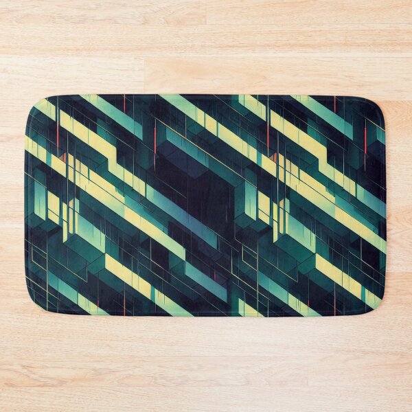 Item preview, Cyberpunk inspired futuristic decor pattern designed and sold by Dise37.