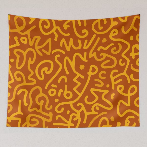 Item preview, Memphis Pattern Colorful Doodle designed and sold by Timegraf.