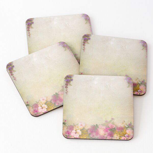 Item preview, Floral Border Design 07: soft, warm tones, bouquet Express Your Romance with Style from my latest design collection designed and sold by GeoffBeattie.