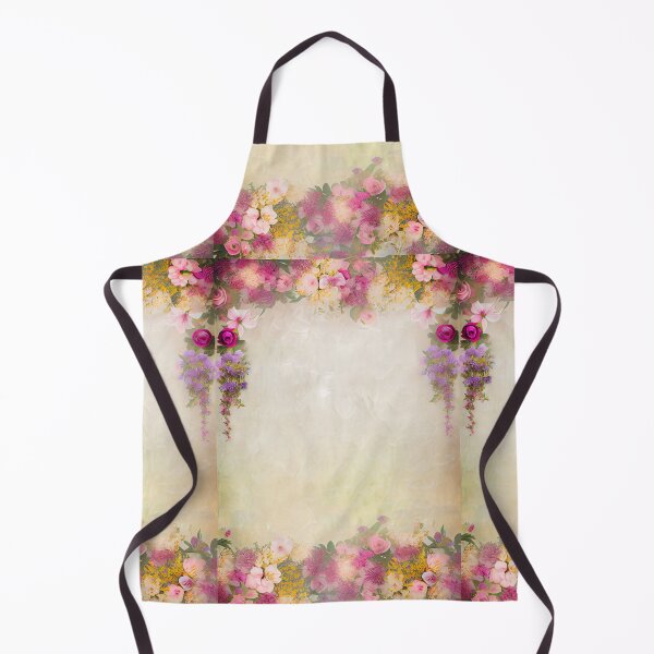 Item preview, Floral Border Design 07: soft, warm tones, bouquet Express Your Romance with Style from my latest design collection designed and sold by GeoffBeattie.