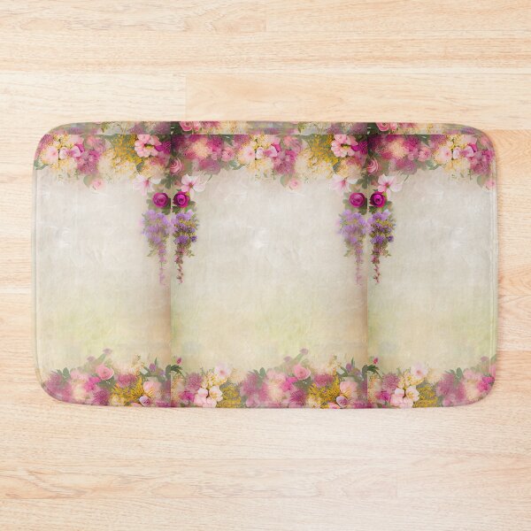 Item preview, Floral Border Design 07: soft, warm tones, bouquet Express Your Romance with Style from my latest design collection designed and sold by GeoffBeattie.