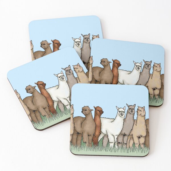 Item preview, Alpaca of Many Colors designed and sold by Sharilea.