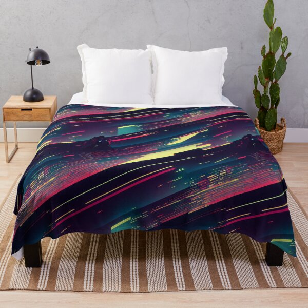 Item preview, Cyberpunk inspired futuristic decor pattern designed and sold by Dise37.