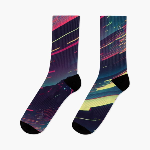 Item preview, Cyberpunk inspired futuristic decor pattern designed and sold by Dise37.