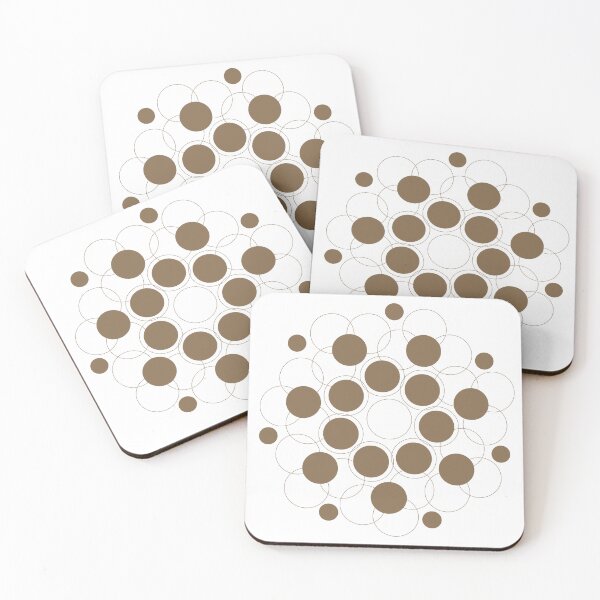 Item preview, beige circles designed and sold by SunGraphicArt.