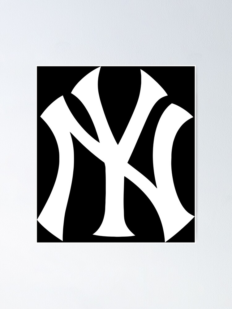 New York Yankees 24-Inch Distressed Logo Wall Art