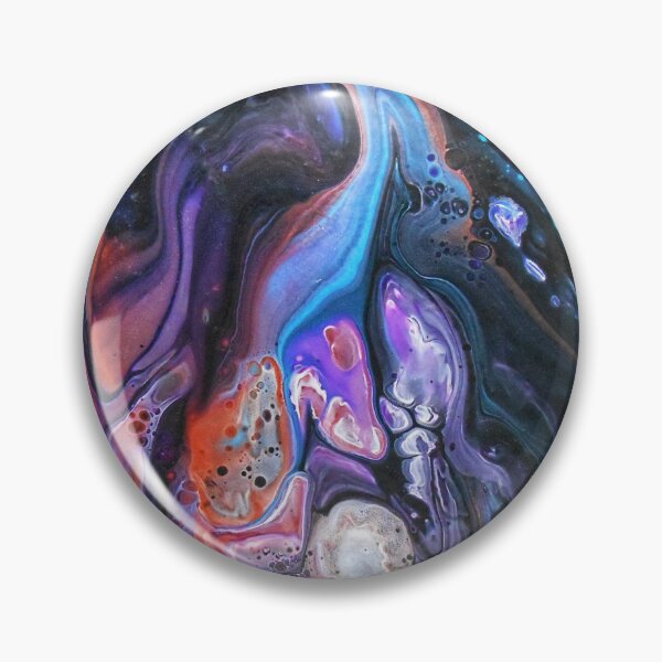 Item preview, Blue and Purple Swirl designed and sold by KarMarieCrafts.