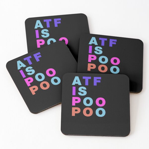 Item preview, Atf is poo poo designed and sold by ALIENATIVED.