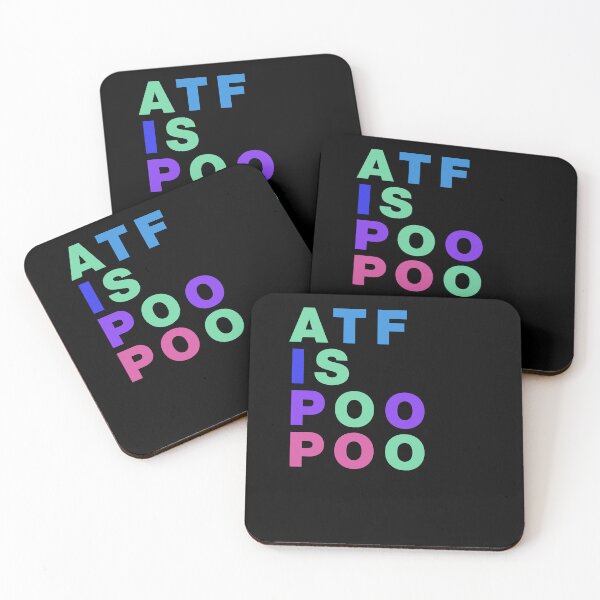 Item preview, Atf is poo poo designed and sold by ALIENATIVED.
