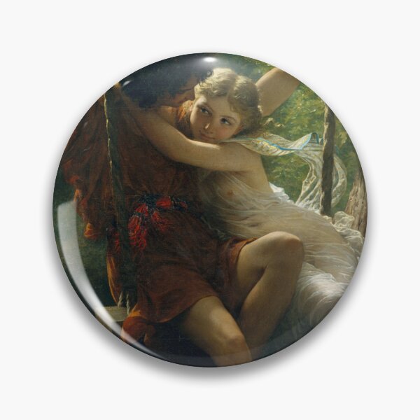 Item preview, Romance Painting, Sage Green Decor, Dark Academia Art, Forest Painting, Spring Art, Springtime by Pierre-Auguste Cot 1873 - Renaissance Art  designed and sold by publicartgarden.