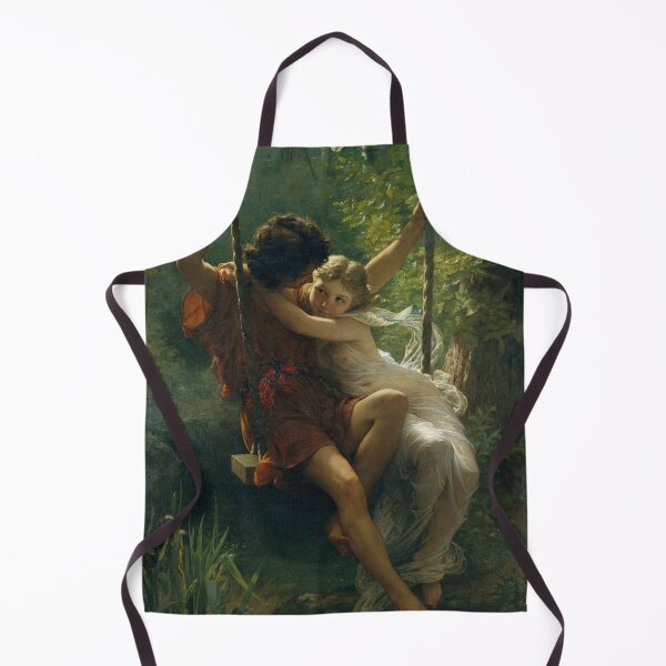 Item preview, Romance Painting, Sage Green Decor, Dark Academia Art, Forest Painting, Spring Art, Springtime by Pierre-Auguste Cot 1873 - Renaissance Art  designed and sold by publicartgarden.