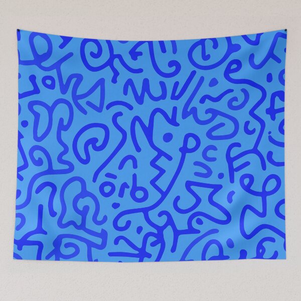 Item preview, Memphis Pattern Colorful Doodle designed and sold by Timegraf.