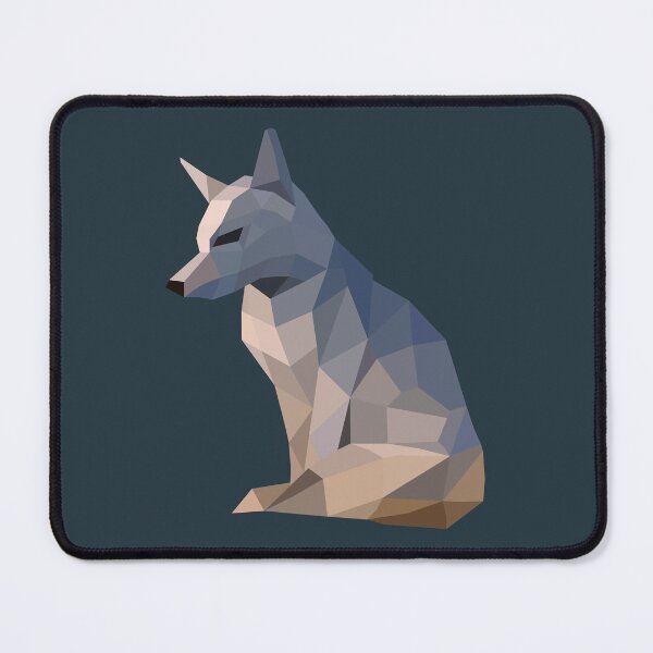 Item preview, Low Poly Arctic Fox designed and sold by shaldesign.