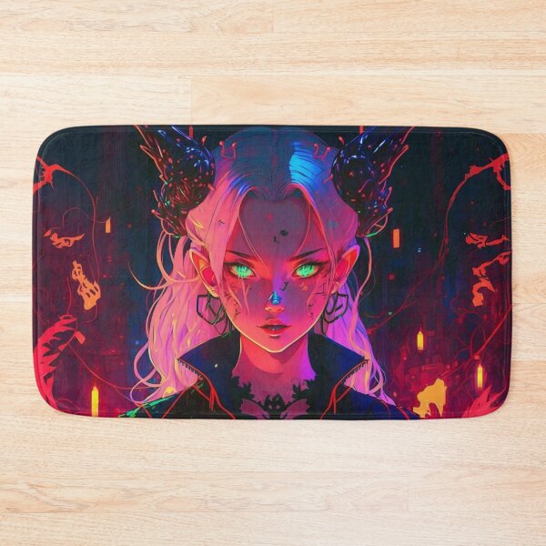 Item preview, Anime Dark Girl Futuristic Neon Colors - Trending  designed and sold by Dualism619.