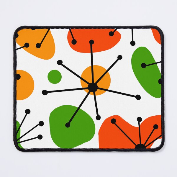 Item preview, Mid Century Mod Atomic Bursts and Blobs designed and sold by uhnotsocool.
