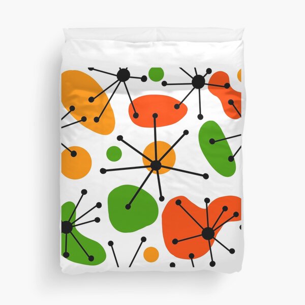 Item preview, Mid Century Mod Atomic Bursts and Blobs designed and sold by uhnotsocool.