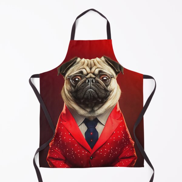 Artikelvorschau, Classy as Pug in Red Tuxedo entworfen und verkauft von Artistic Pandas.