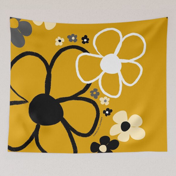 Item preview, Hygge scandi cute flower floral pattern. Caroline Laursen original designed and sold by Caroline Laursen.