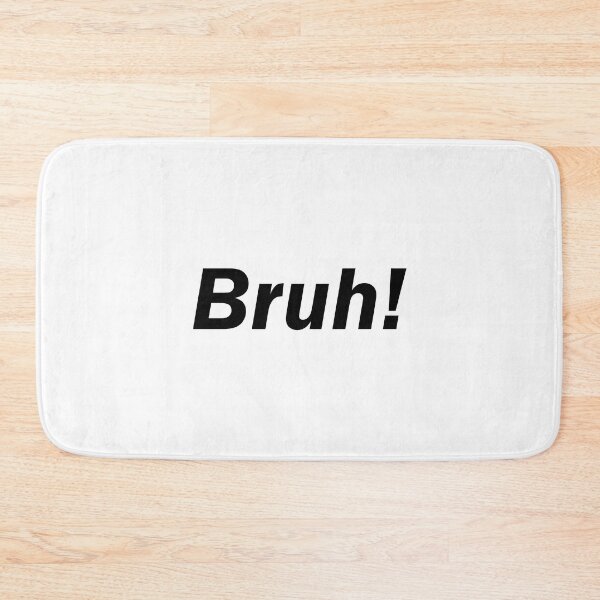 Item preview, 'Bruh Really'- sticker designed and sold by byFizCreative.