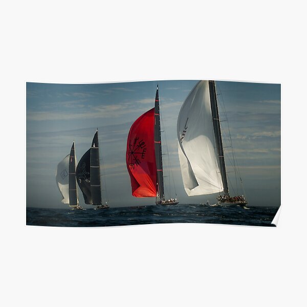 Sailing - J Class Boats Poster