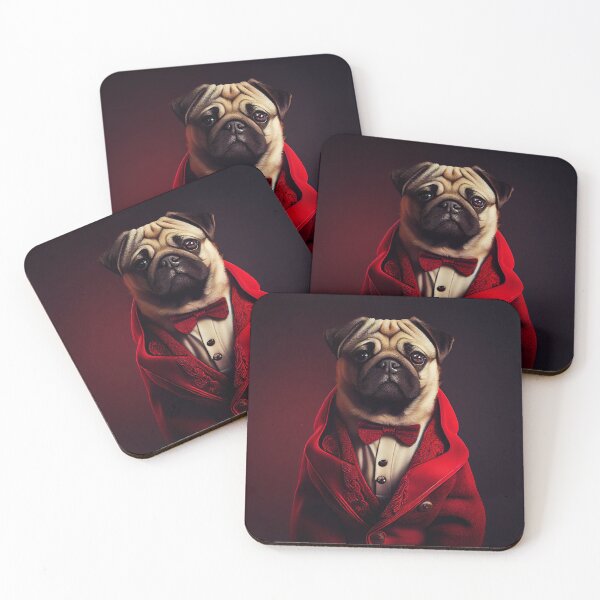 Item preview, Classy as Pug in Red Tuxedo 2 designed and sold by Artistic Pandas.