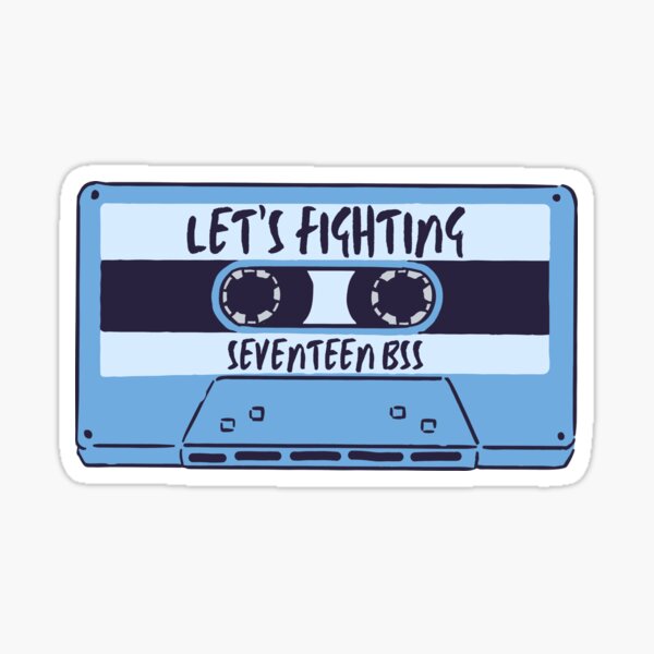 BSS Fighting Lyrics | Sticker