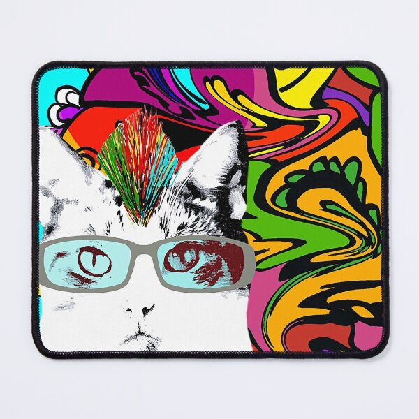 Item preview, Punk Cat Retro Vibe designed and sold by Popworks.