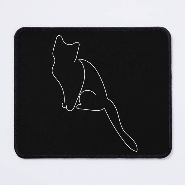 Item preview, Outlined cat design designed and sold by Lizvole.
