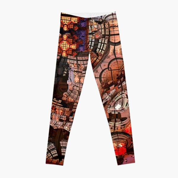Fractal Art - 3D Mandelbulb Leggings