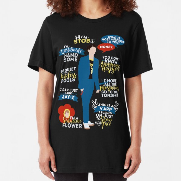 BTS Jin Quotes Slim Fit T-Shirt