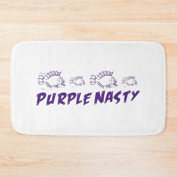 Item preview, Purple Nasty Piranhas designed and sold by dizzycatbiz.