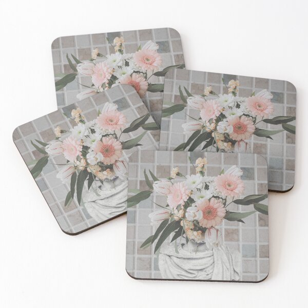 Item preview, greek statue flowers designed and sold by Amy Frankovich.
