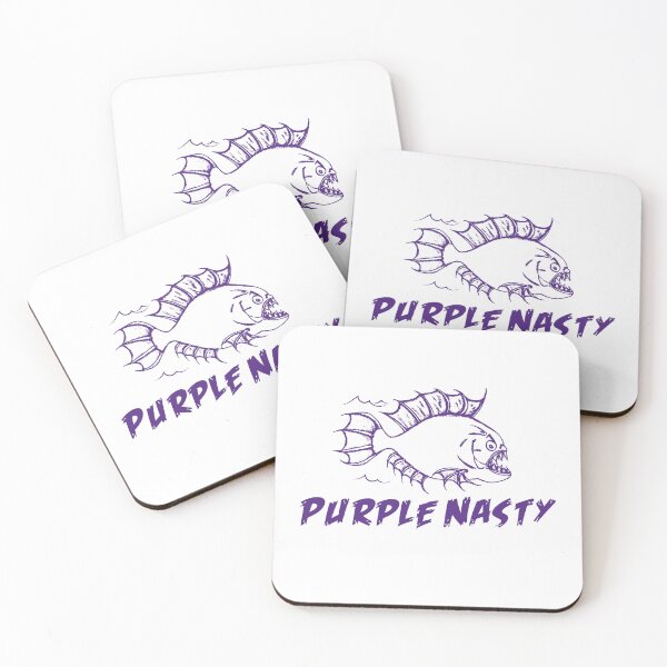 Item preview, Purple Nasty piranha designed and sold by dizzycatbiz.