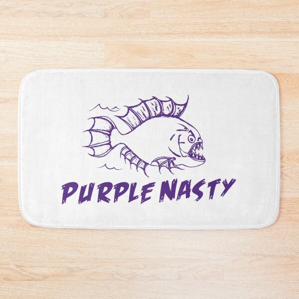Item preview, Purple Nasty piranha designed and sold by dizzycatbiz.