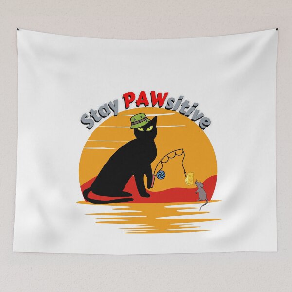 Item preview, Stay Pawsitive designed and sold by BusyMonkeys.