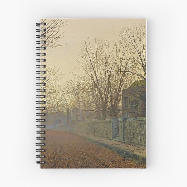 Item preview, John Atkinson Grimshaw - A November Morning designed and sold by tomorrowsart.