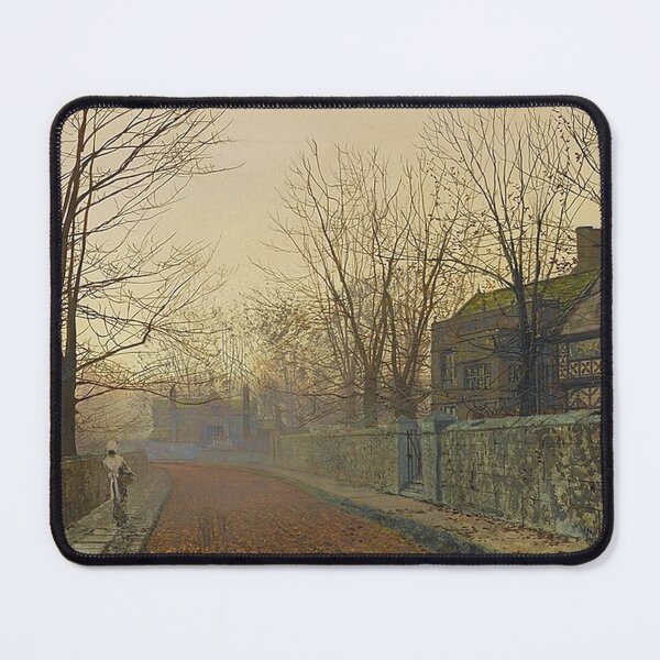 Item preview, John Atkinson Grimshaw - A November Morning designed and sold by tomorrowsart.