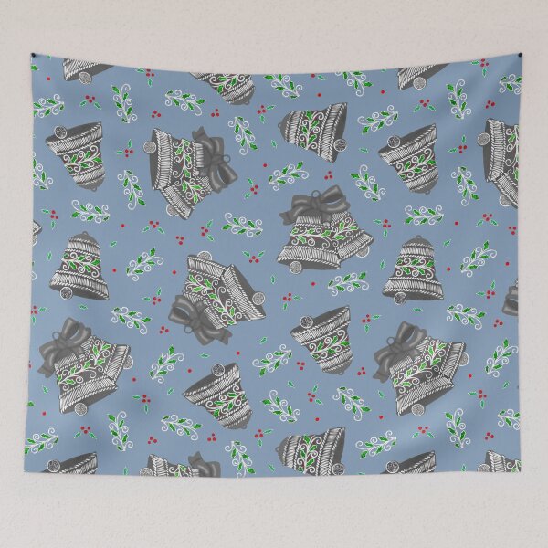 Item preview, Blue Silver Bells designed and sold by dKarthdesign.