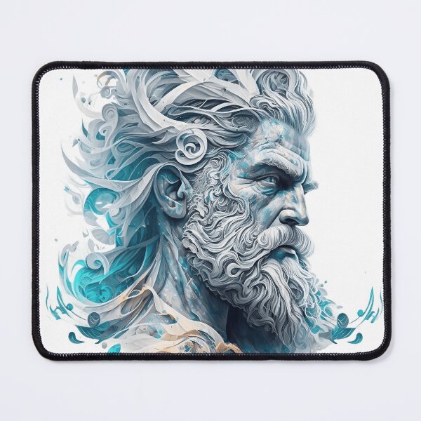 Item preview, Greek God Poseidon designed and sold by nzanzuh.